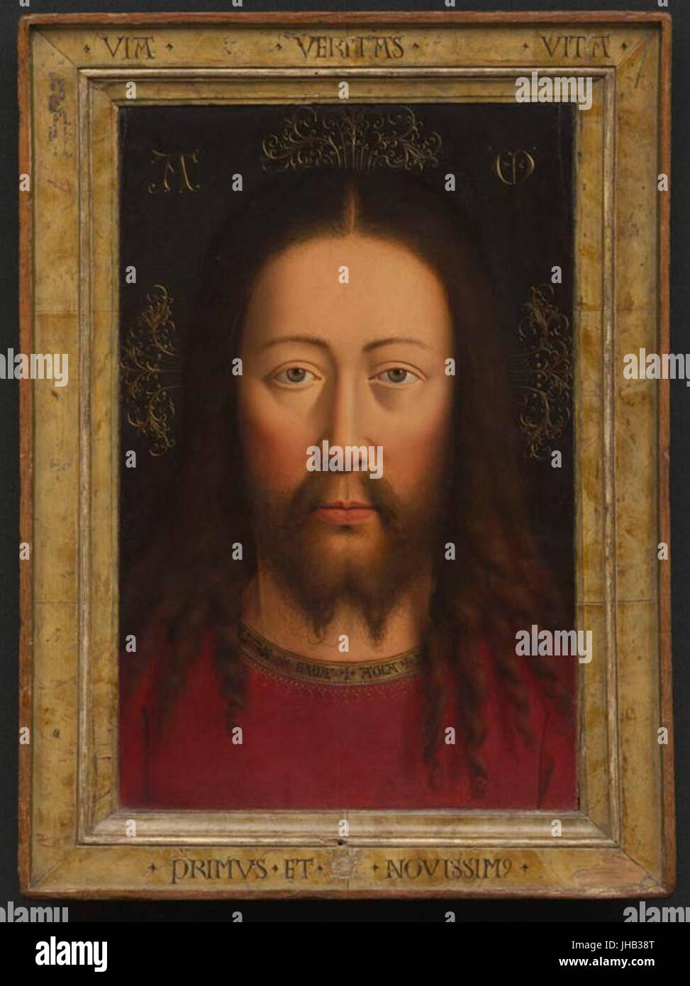 Jan van Eyck Vera Icon Stock Photo