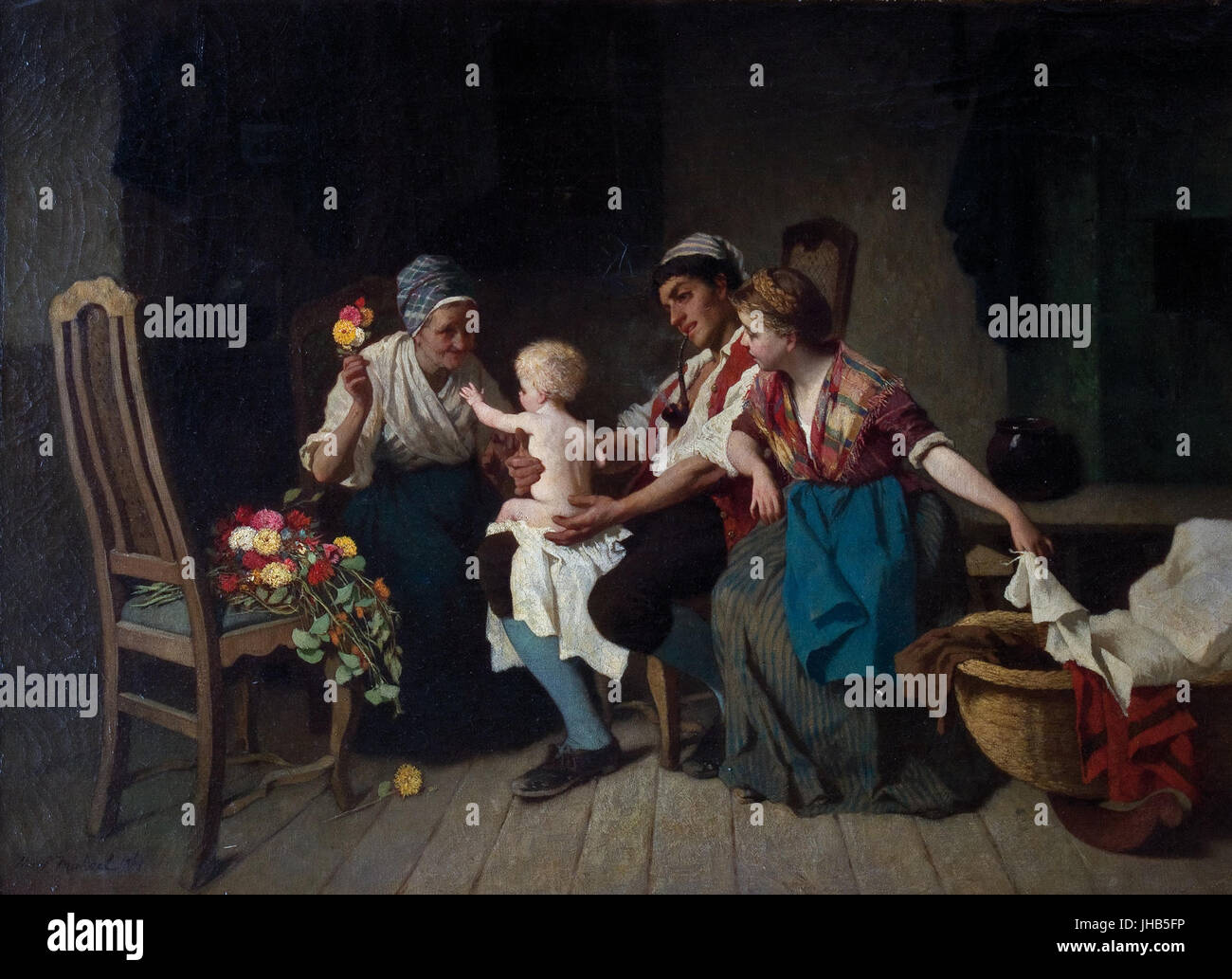 Max Michael Elternfreude 1869 Stock Photo Alamy