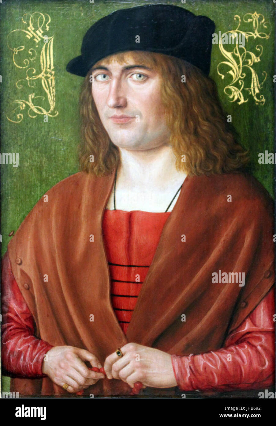 1499 Bildnis des Buergers Joerg Ketzler anagoria Stock Photo
