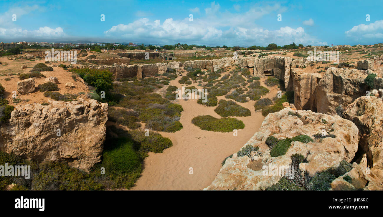 Paphos archaeological park ruins hi-res stock photography and images ...