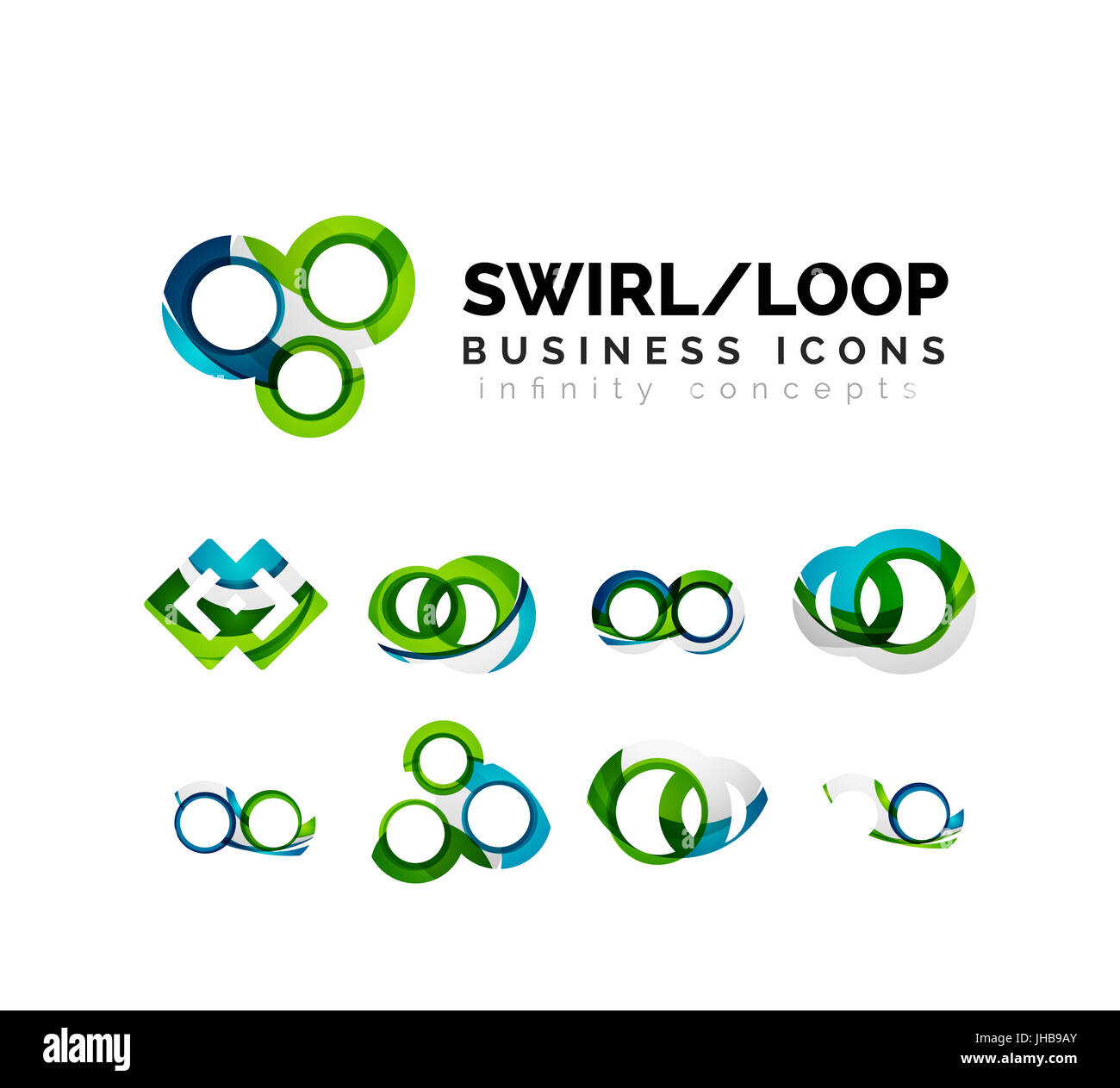 Loop logo Cut Out Stock Images & Pictures Alamy