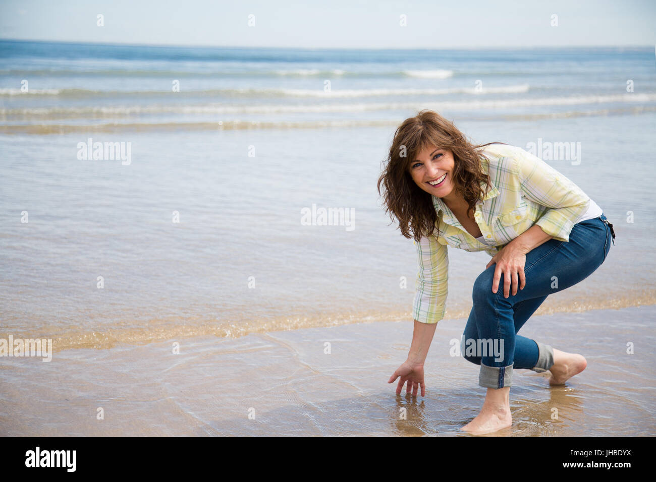 Woman hand water splashing hi-res stock photography and images - Alamy