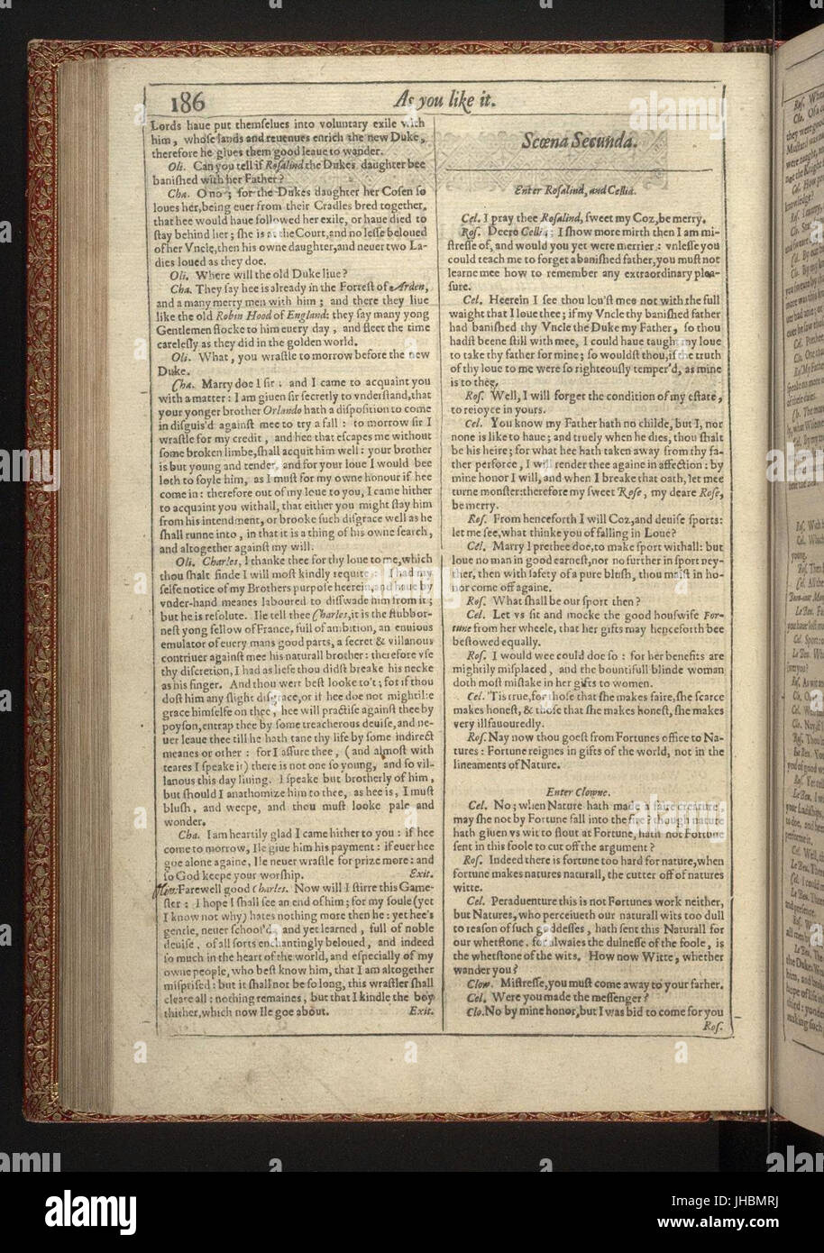 Shakespeare Paper First Folio, Shakespeare - 0204 Stock Photo - Alamy