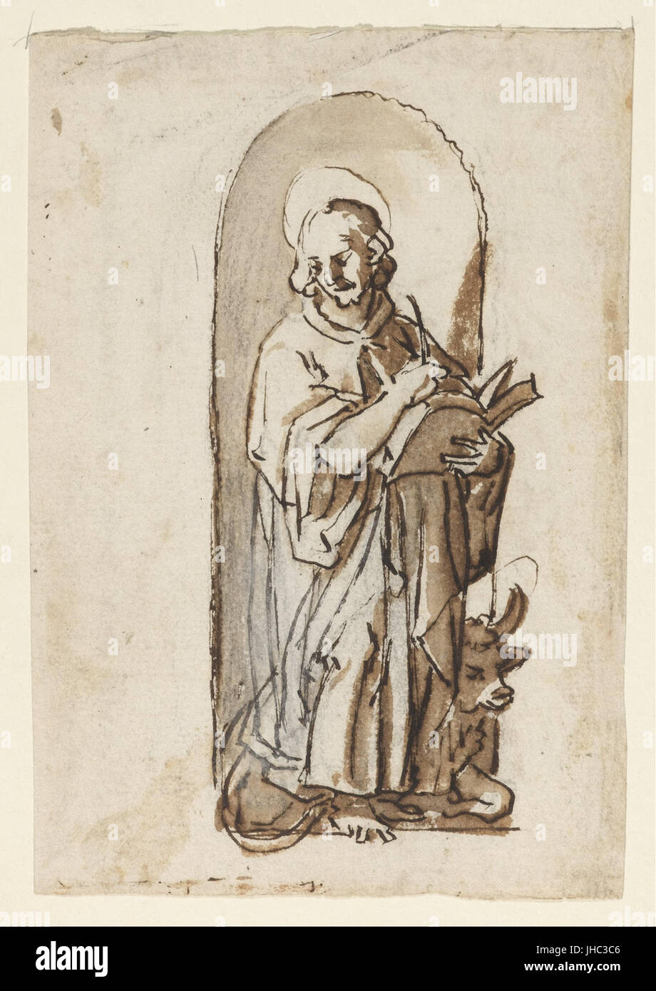 Stradanus Jan van der Straet, called Stradanus - Page from a sketchbook showing ...