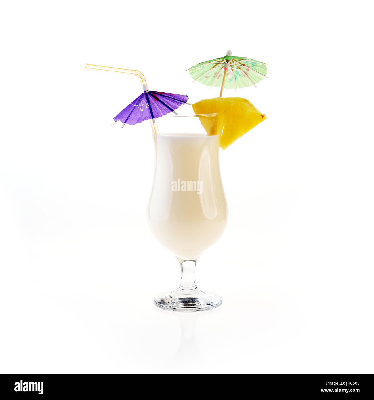 alcoholic cocktail pina colada in glass Stock Photo Alamy
