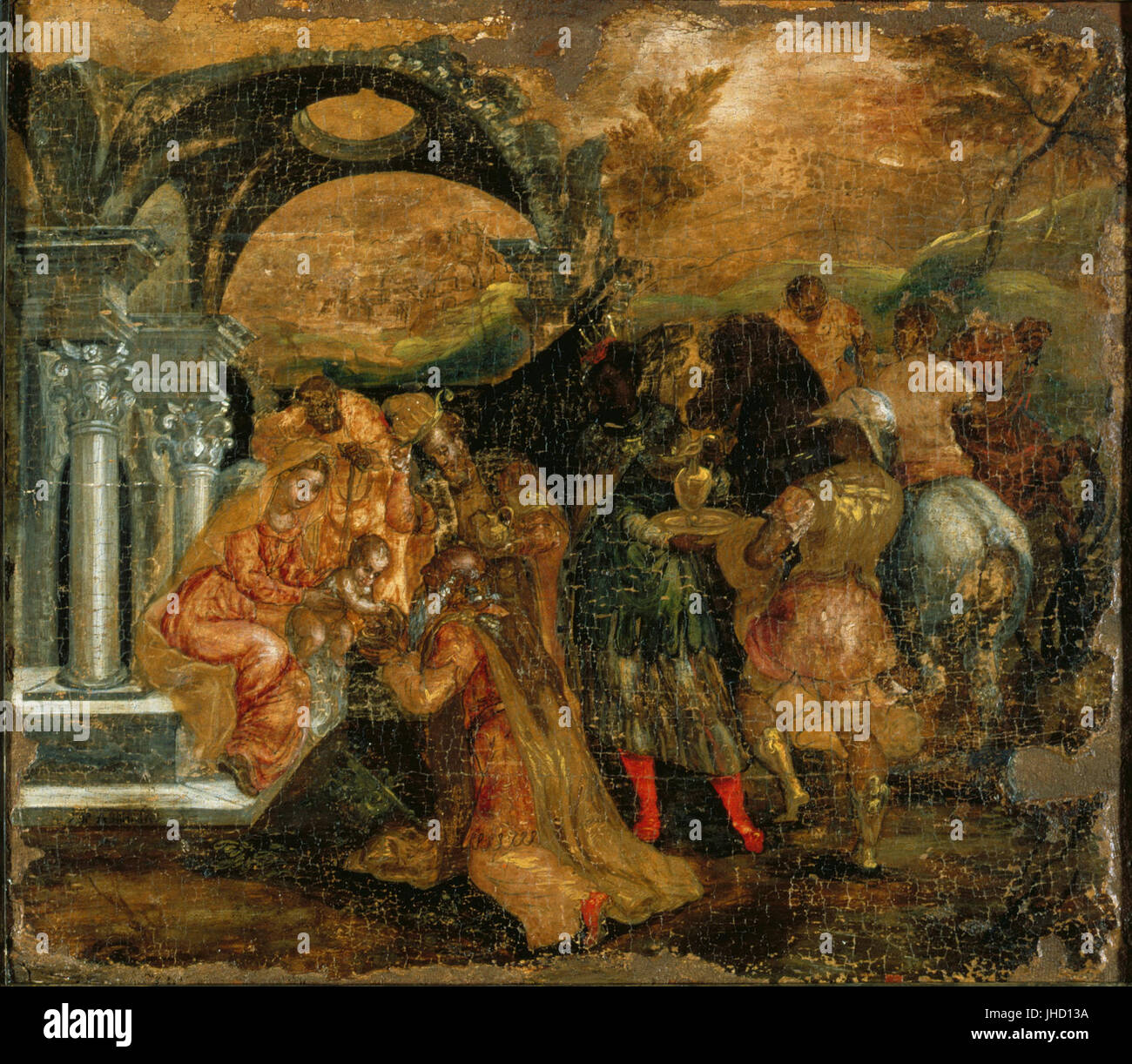 El Greco - The Adoration of the Magi Stock Photo - Alamy