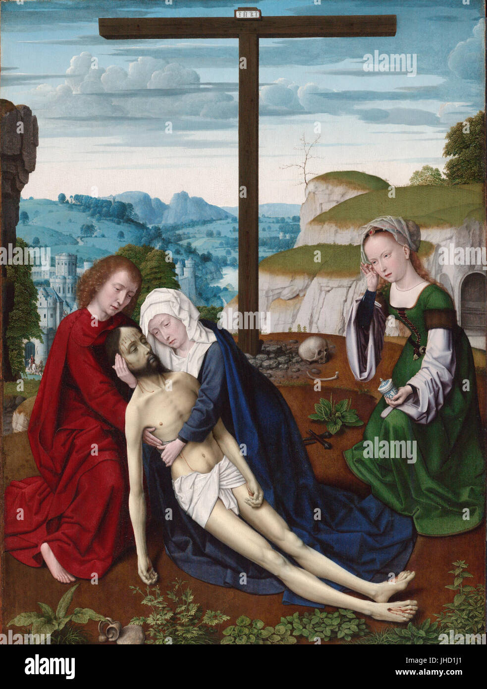 Gerard David, Netherlandish (active Bruges), first documented 1484, died 1523 - Lamentation - Stock Photo