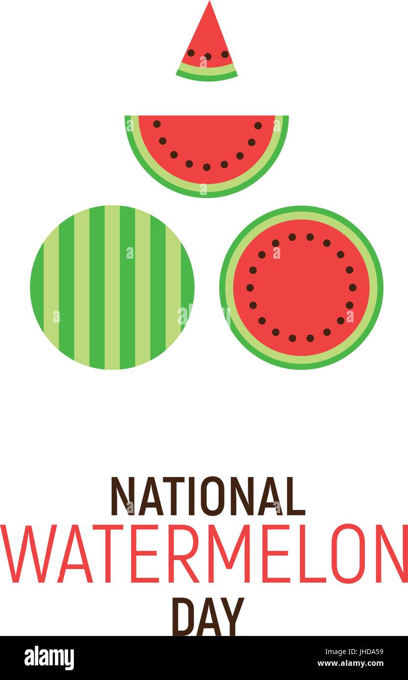 National Watermelon Day 2017 in United States of America, August 3 ...