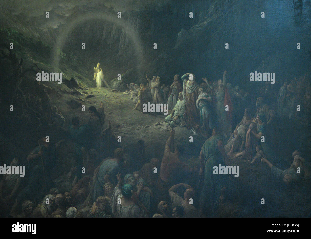 Vallee des larmesGustave Dore Stock Photo Alamy