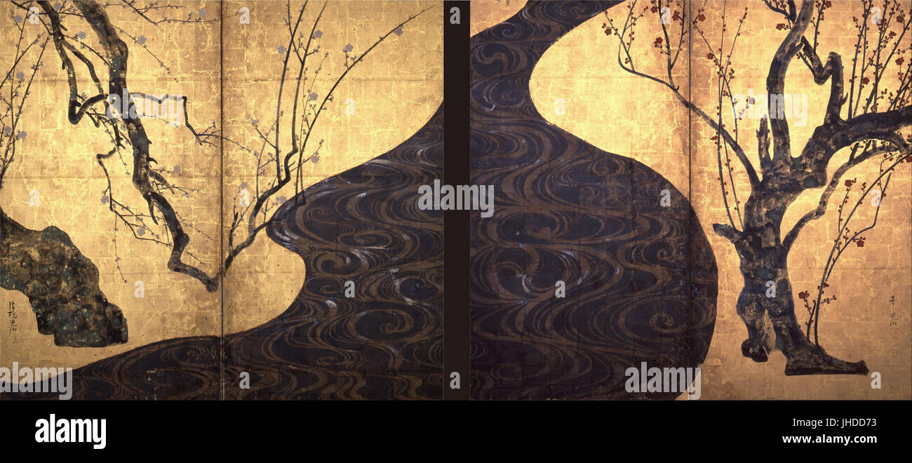 Ogata Korin Hi res Stock Photography And Images Alamy ogata-korin-hi-res-stock-photography-and-images-alamy