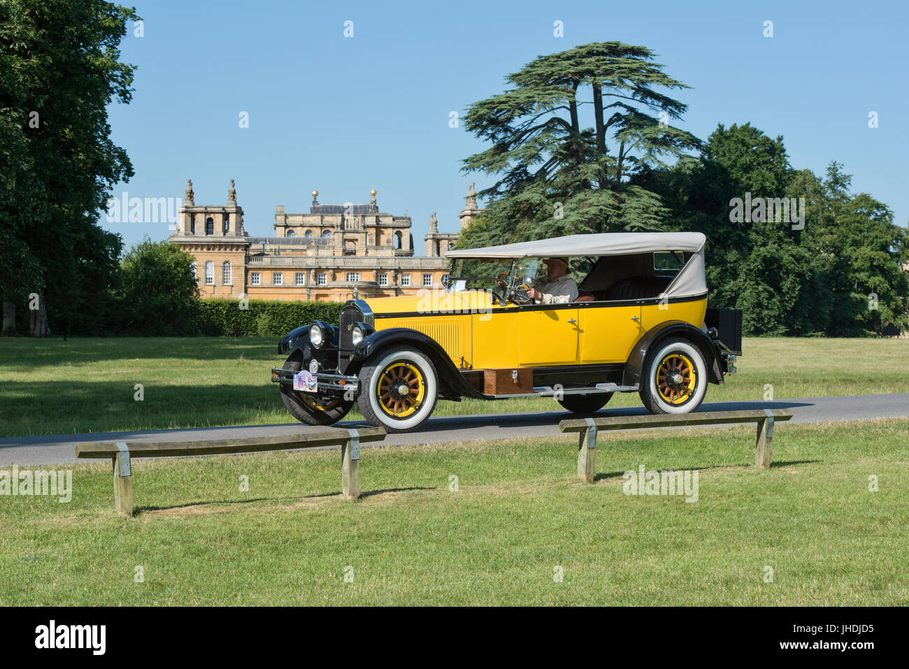 Willys Knight at Rally of the Giants american car show, Blenheim palace