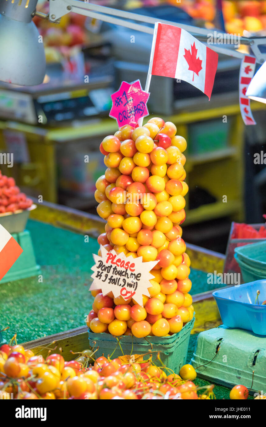 Granville Island Public Market, Granville Island, Vancouver, Canada