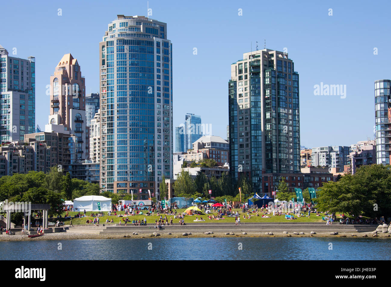 David Lam Park, Vancouver, Canada Stock Photo