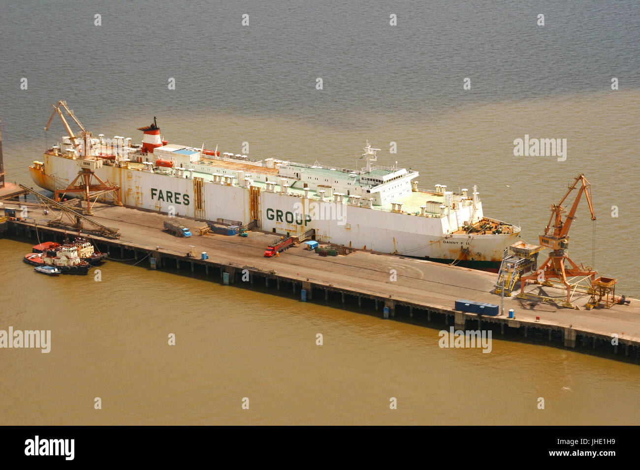 Ship, Belém, Pará, Brazil Stock Photo