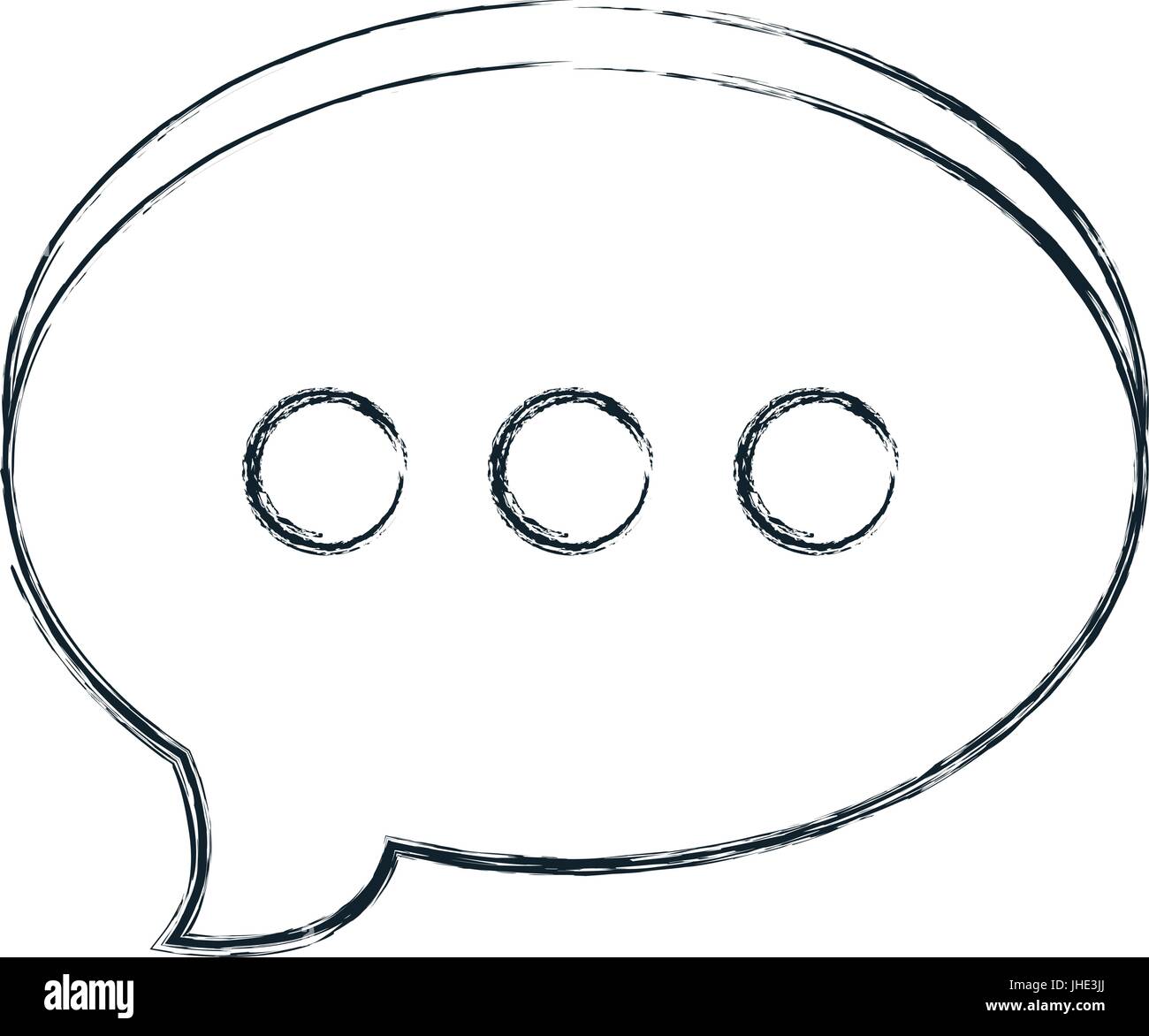speech bubble message icon vector illustration design Stock Vector ...
