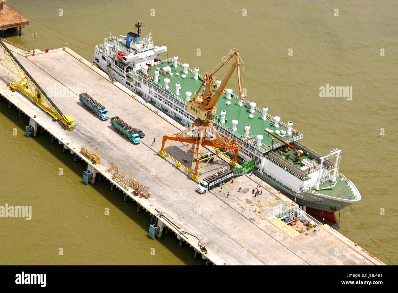 Ship, Belém, Pará, Brazil Stock Photo