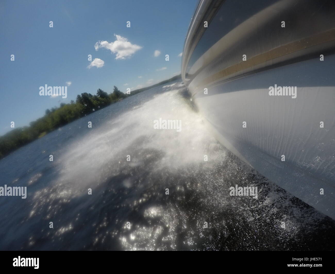 Days on the Lake, Otis Reservoir, MA Stock Photo Alamy