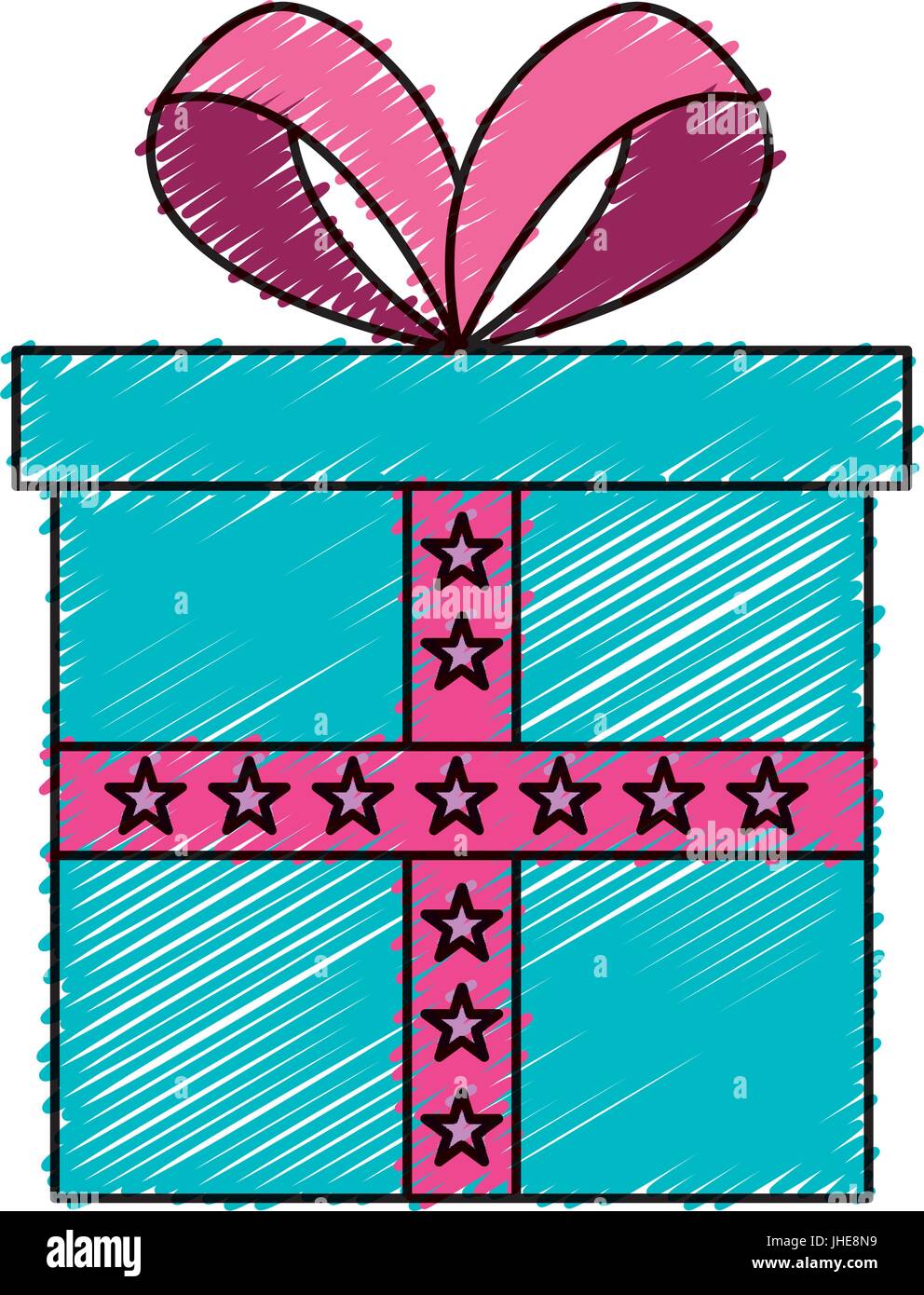 gift box present icon vector illustration design Stock Vector Image ...