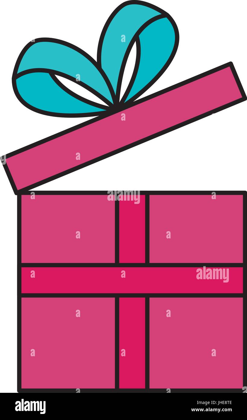gift box present icon vector illustration design Stock Vector Image ...