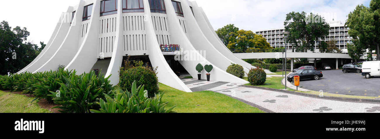 The Ultramodern Casino in Funchal Madeira Stock Photo