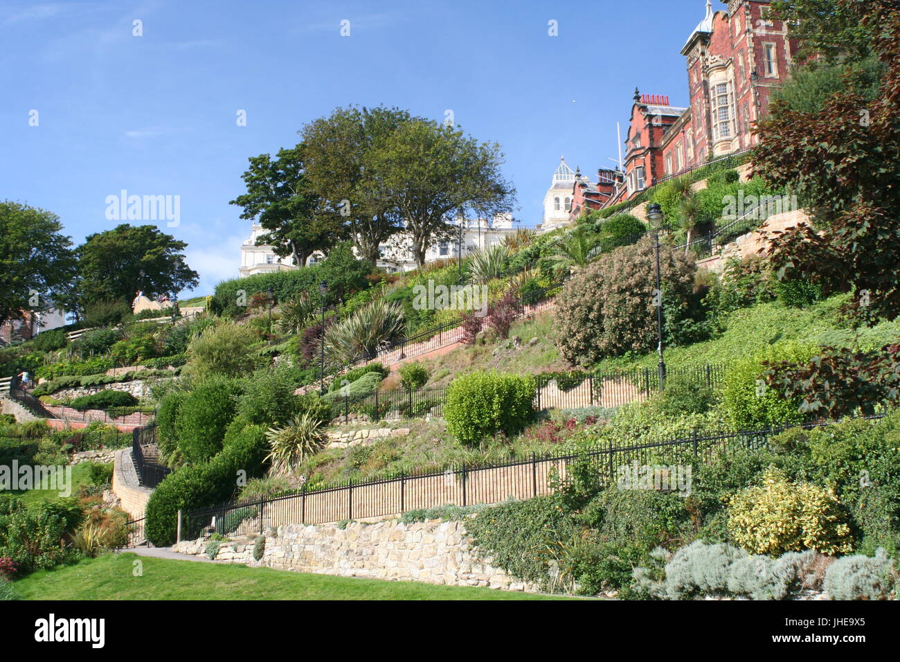 Scarborough St Nicholas Gardens Stock Photo Alamy