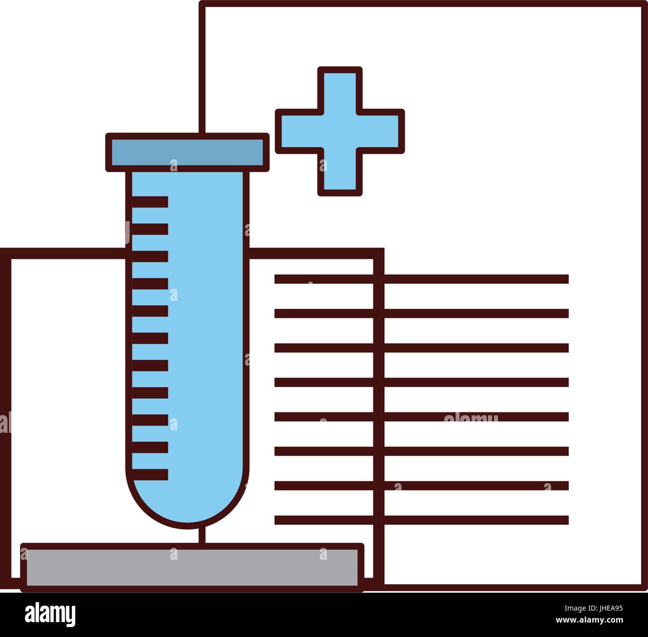 Laboratory diagnostician Stock Vector Images - Alamy