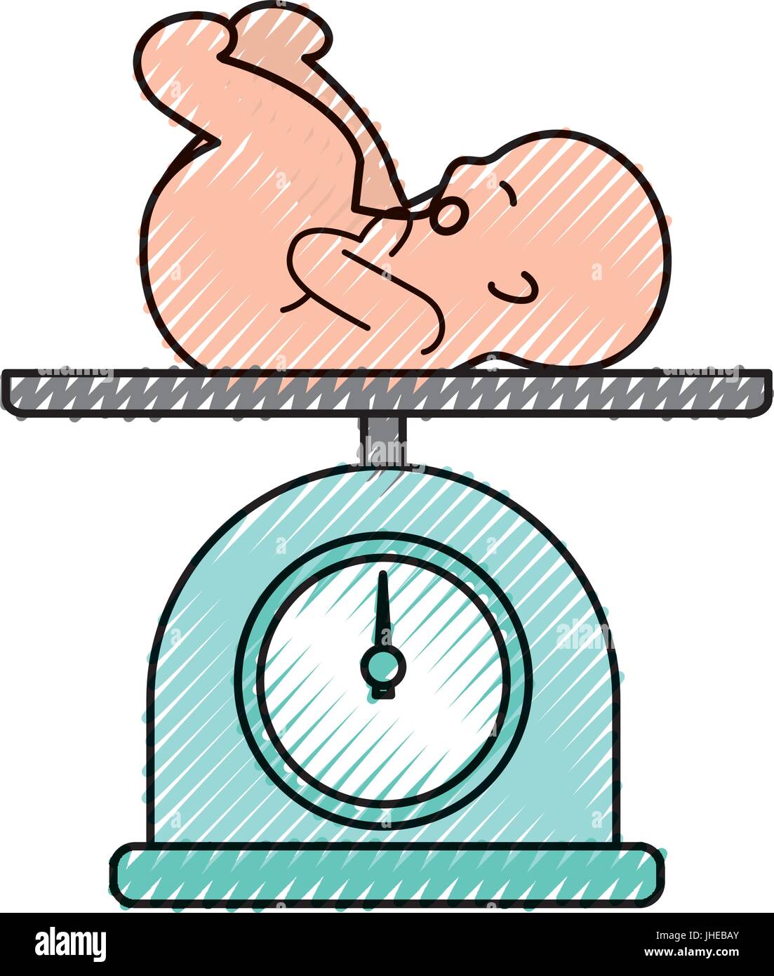 Child Weight Measurement High Resolution Stock Photography and Images