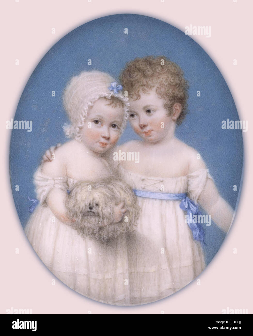 J. T. Mitchell - Elizabeth Mary and Augustus William Hillary - Stock Photo