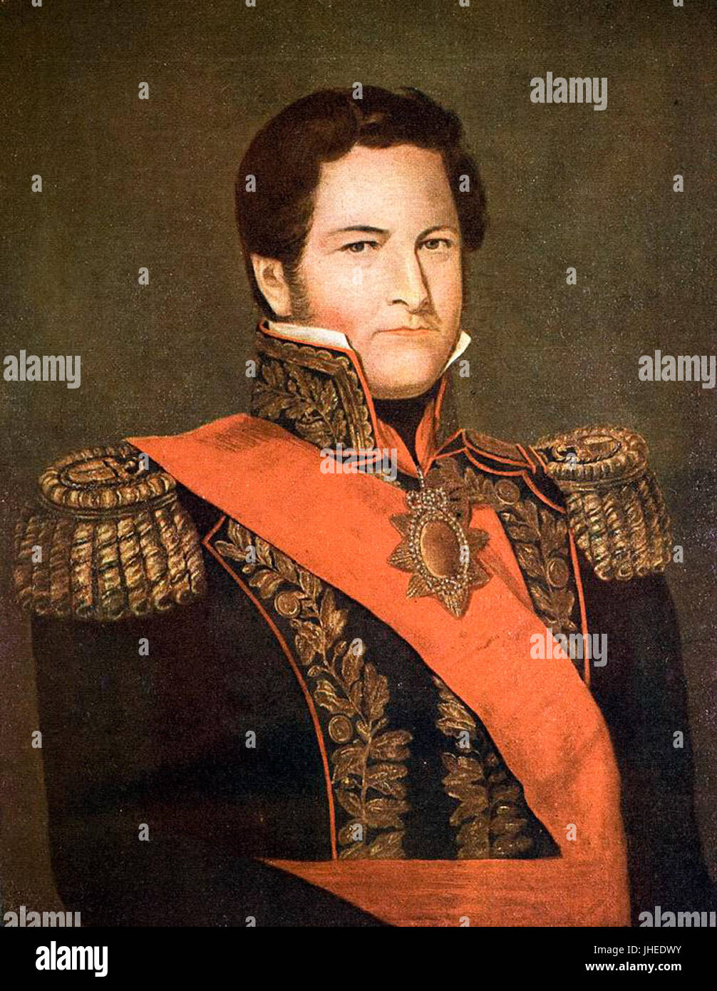 Juan Manuel de Rosas Stock Photo Alamy