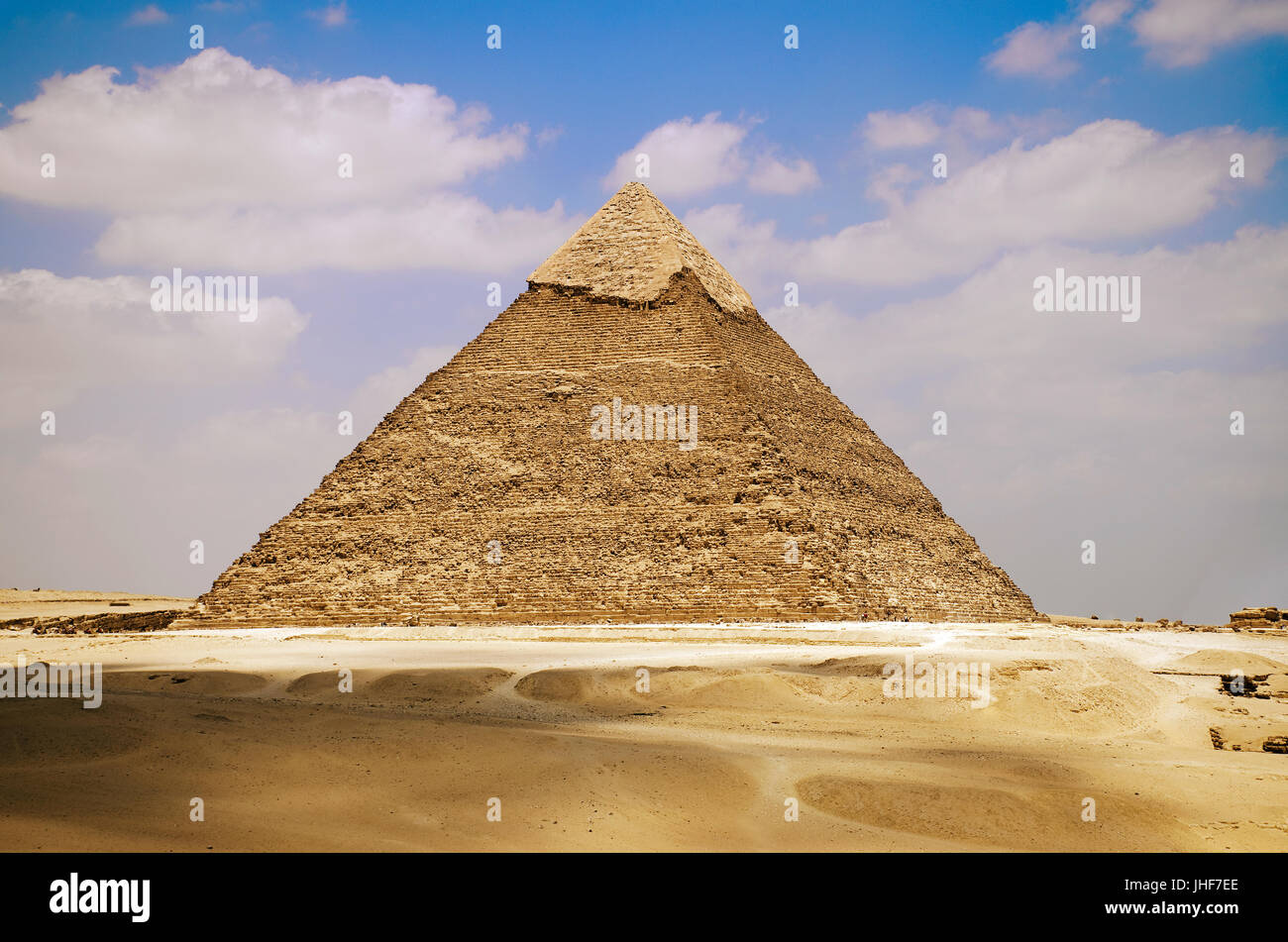 Great Pyramid Stock Photo