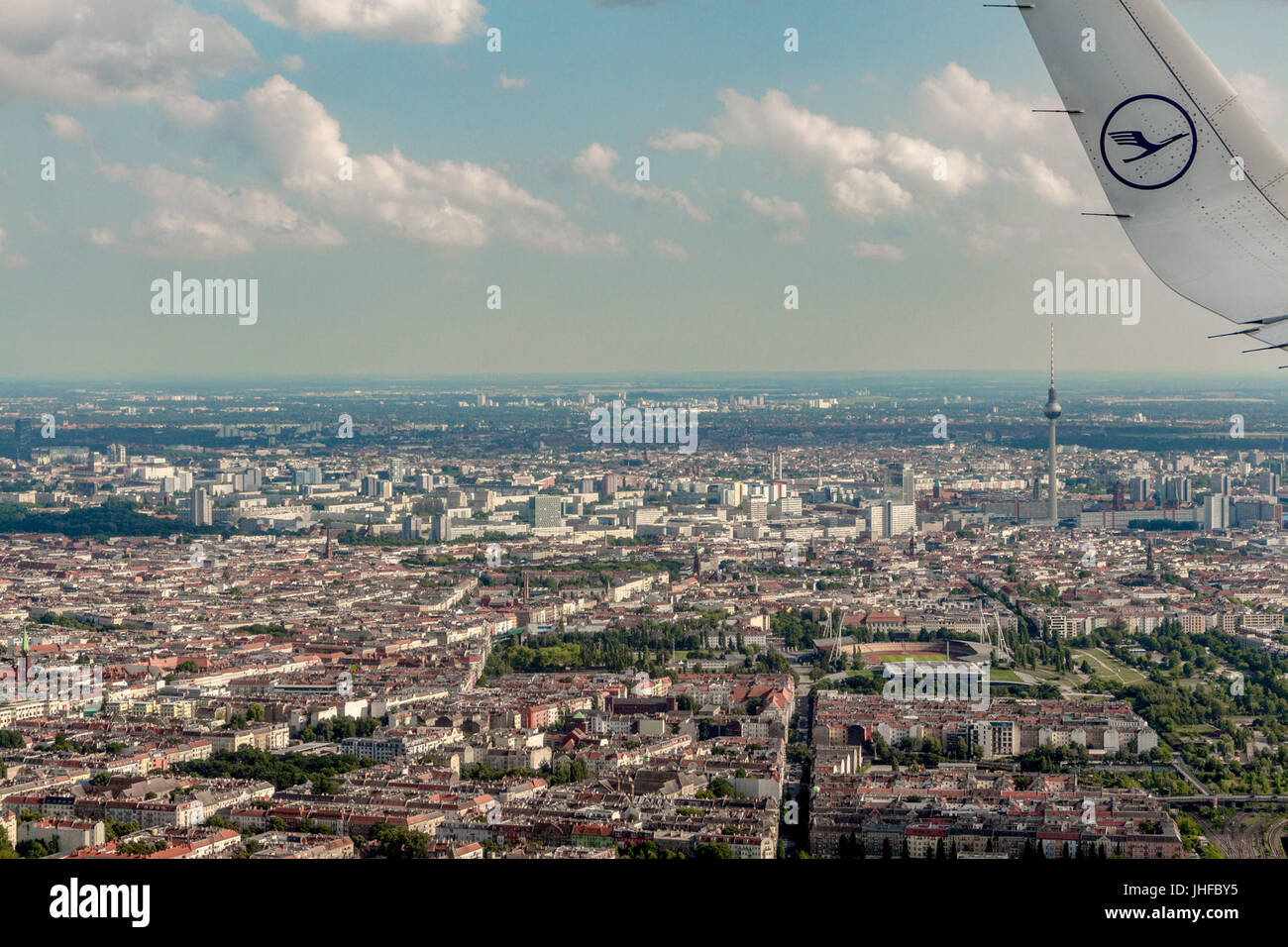 20150721 Berlin-Blick vom Prenzlauer Berg bis Gropiusstadt IMG 8868 by sebaso Stock Photo