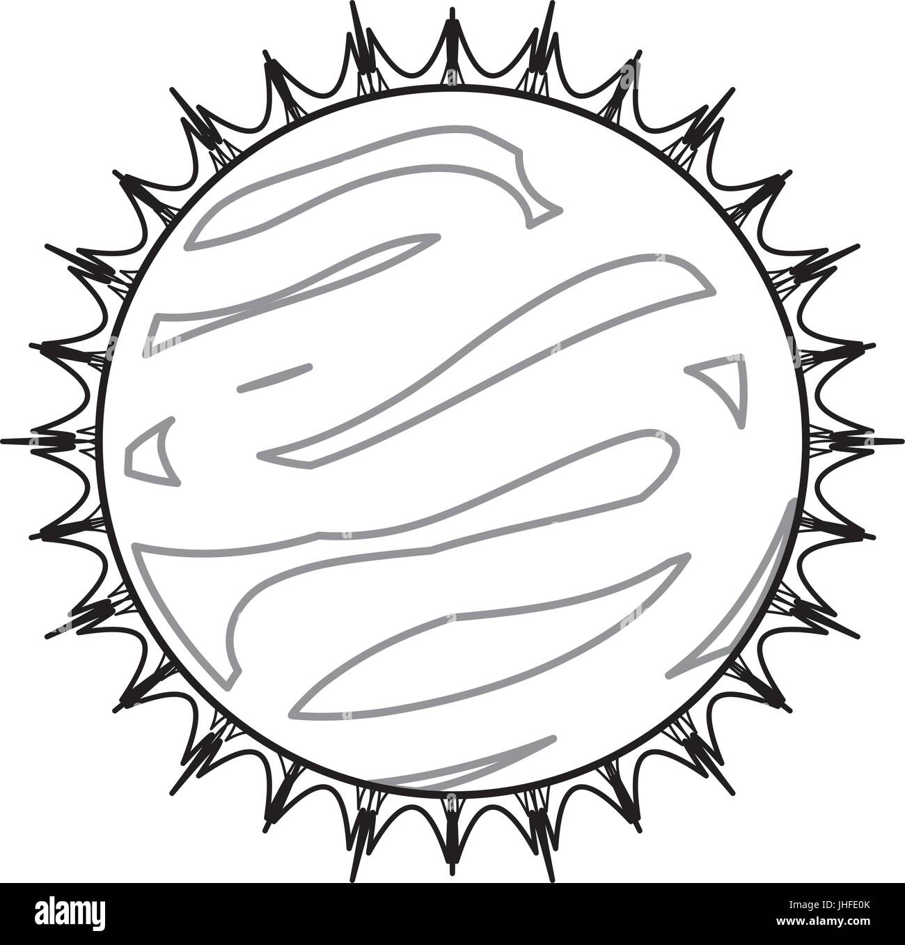 The Solar System Black and White Stock Photos & Images - Alamy