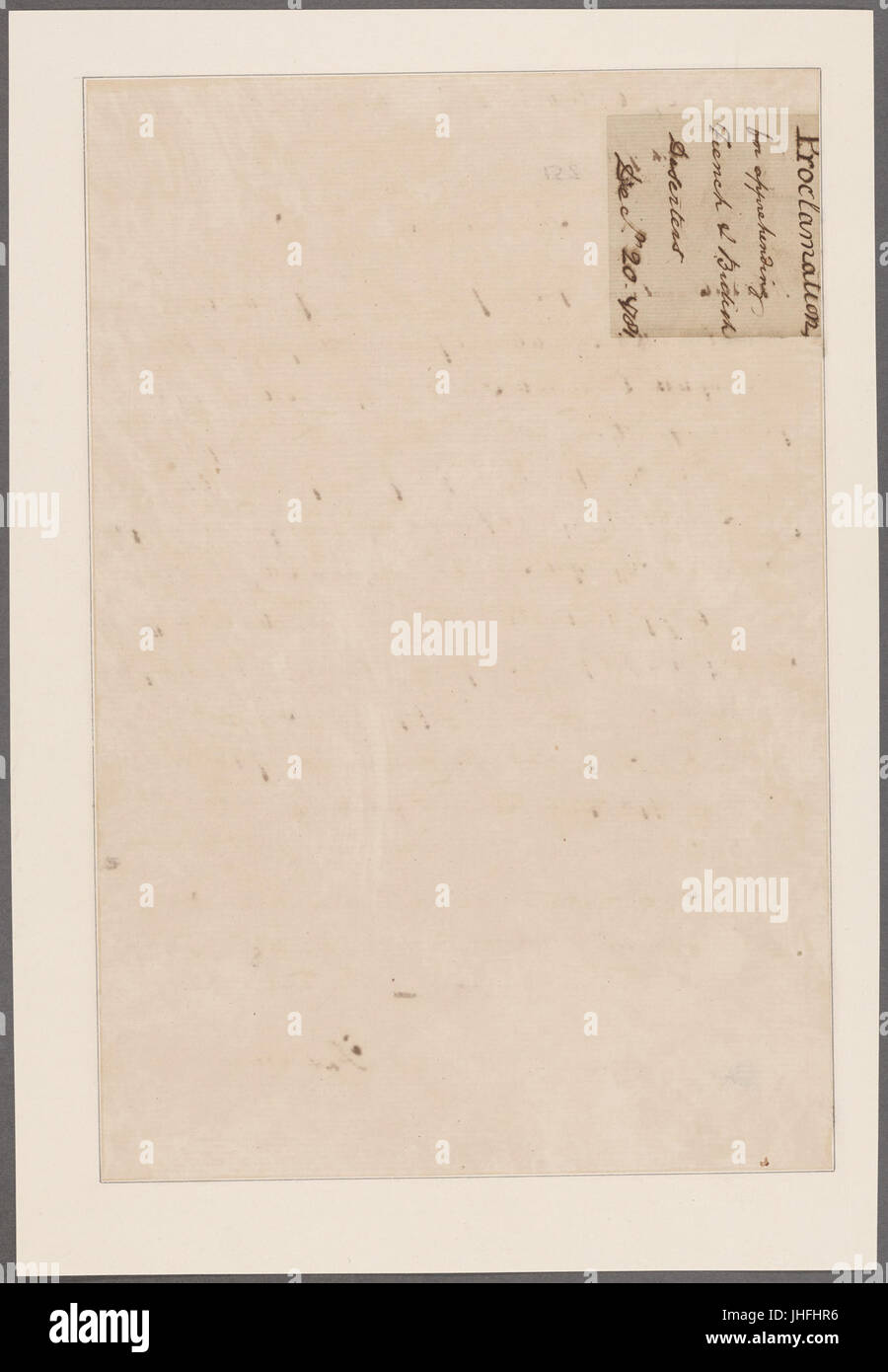 Hartley, Thomas. Yorktown, Virginia. To Jonathan Dayton (NYPL b11868620-5351612) Stock Photo