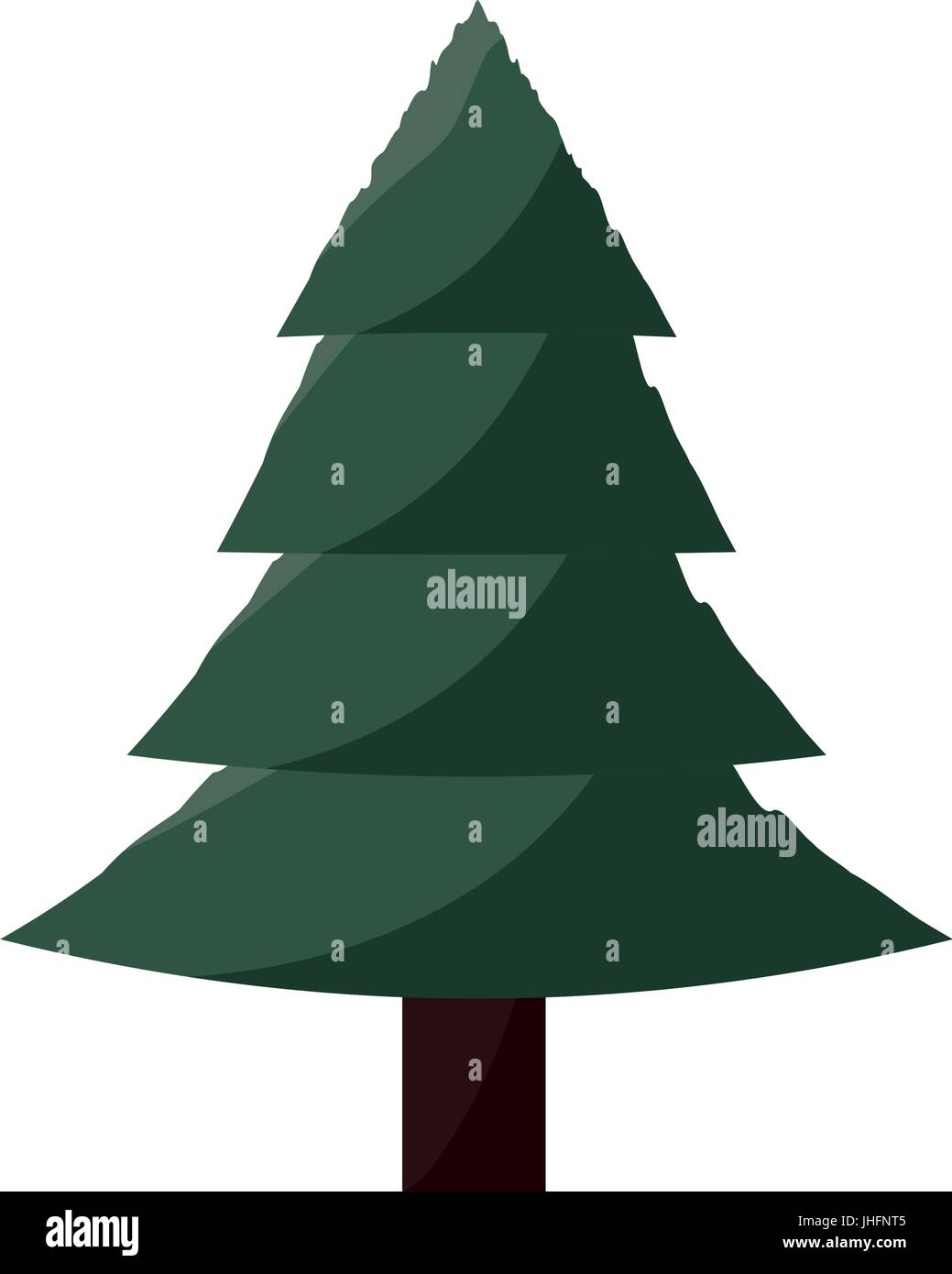 Tree pine isolated icon vector illustration graphic design Stock Vector ...