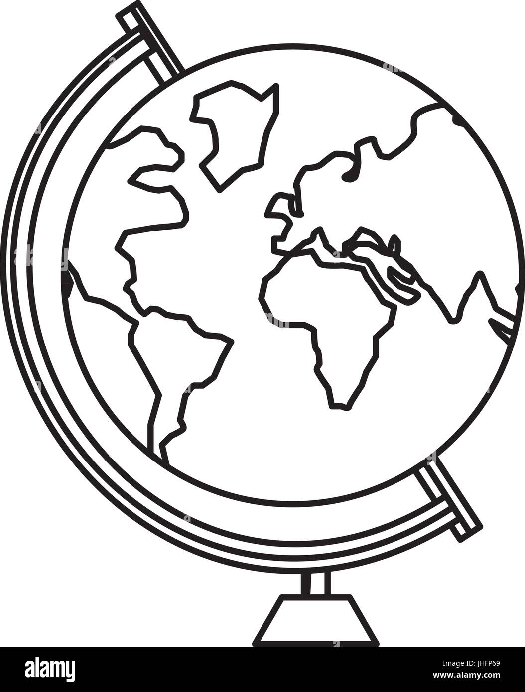 School world globe icon vector illustration graphic design Stock Vector  Image & Art - Alamy