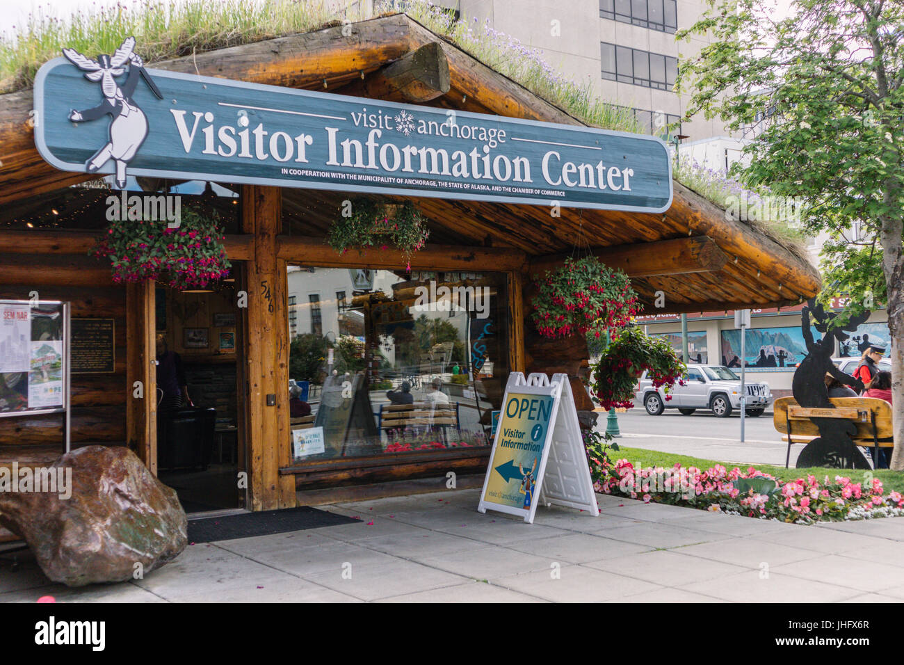 Anchorage visitor center hires stock photography and images Alamy