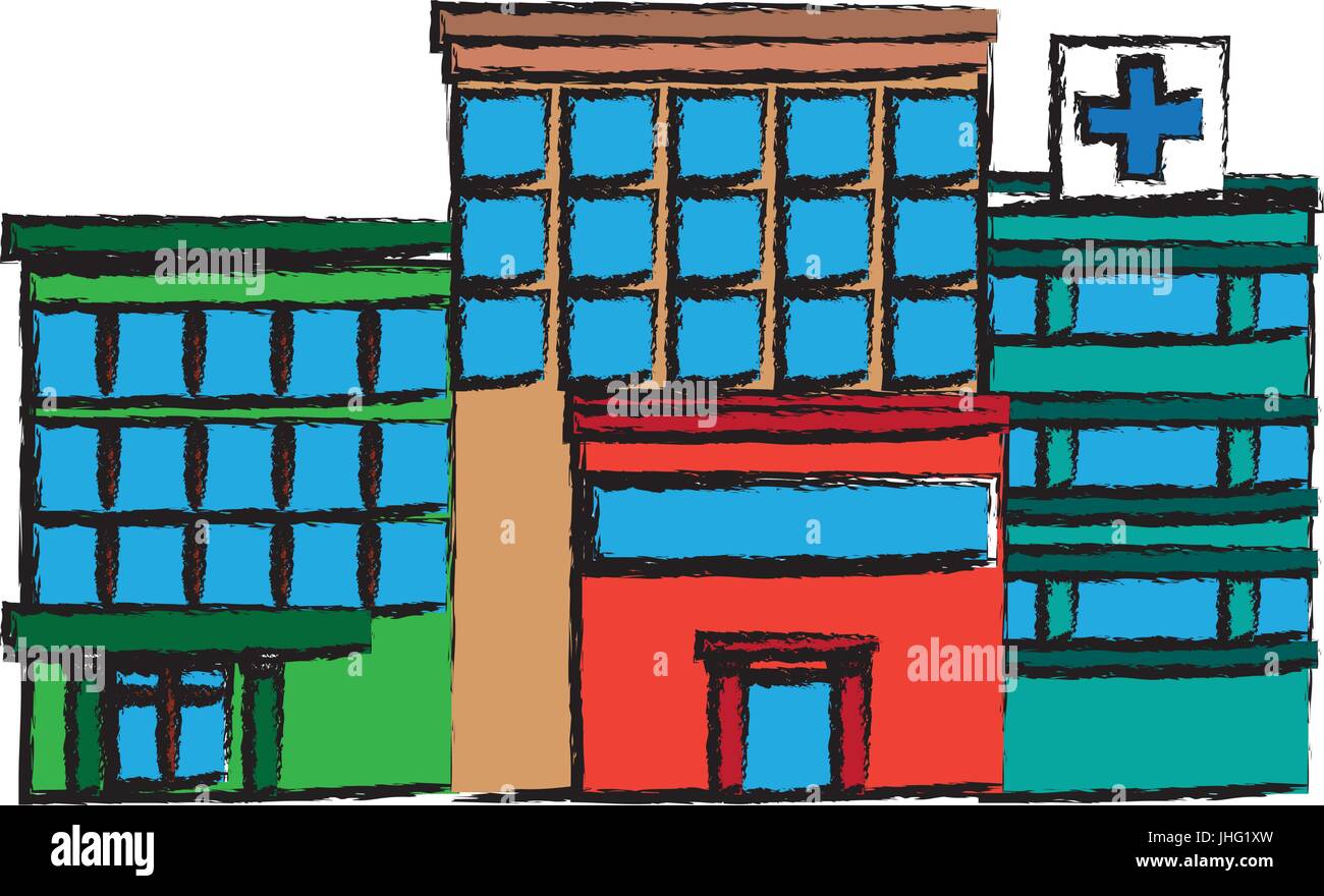 hospital building high detailed medicine Stock Vector Image & Art - Alamy
