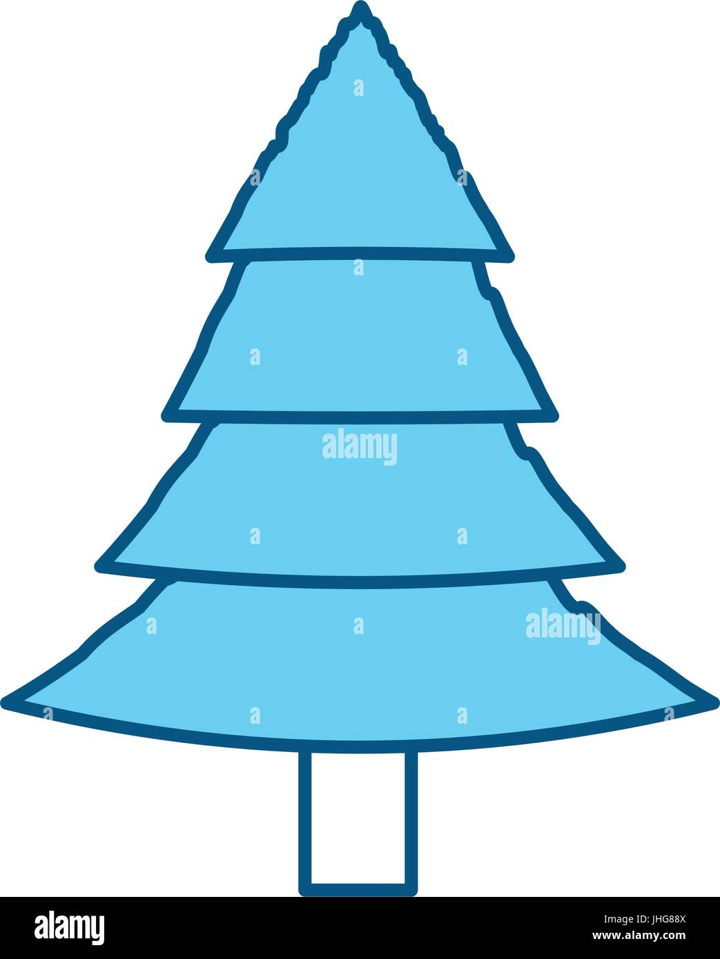 Tree pine isolated icon vector illustration graphic design Stock Vector ...