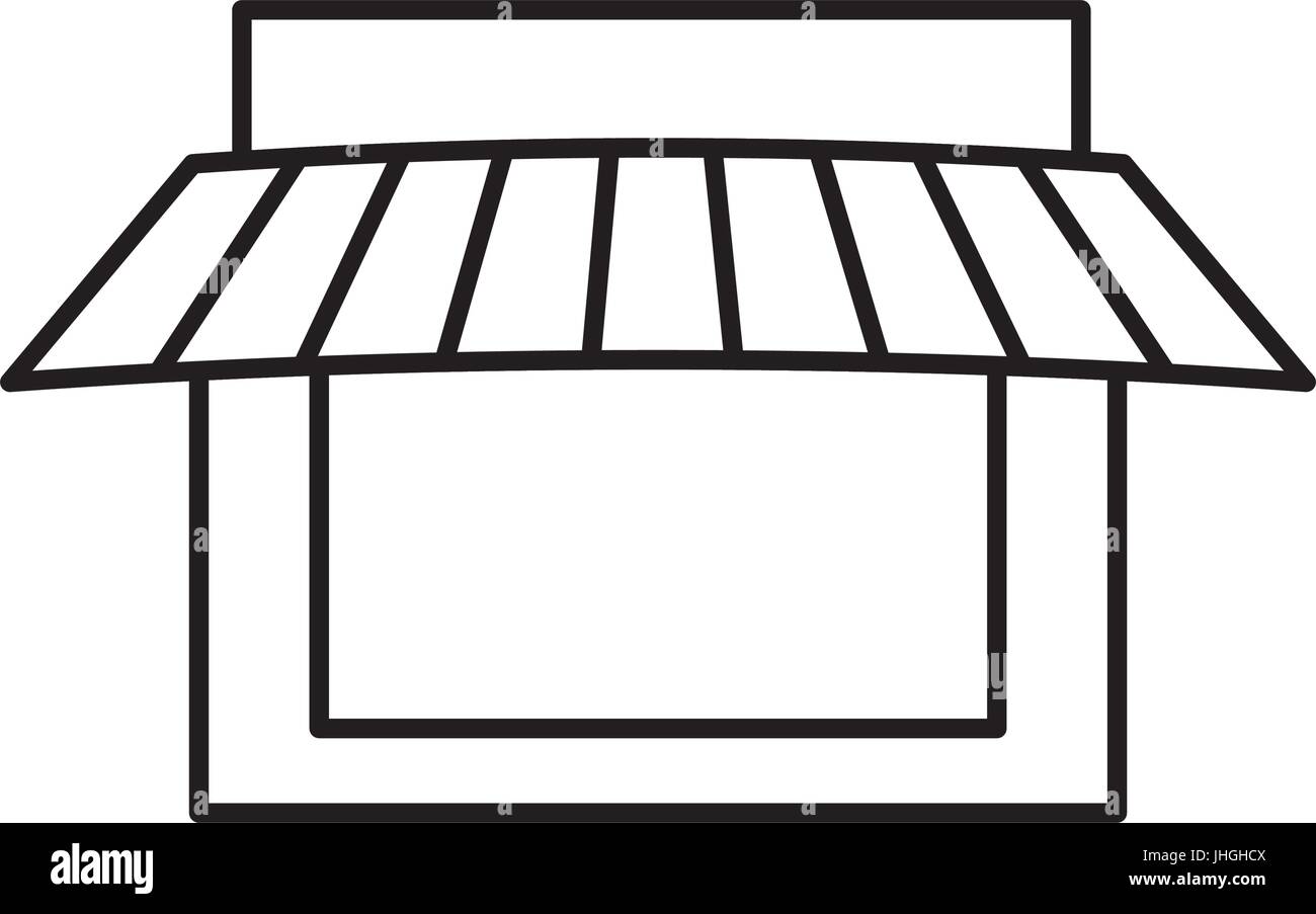 store icon over white background vector illustration Stock Vector Image ...
