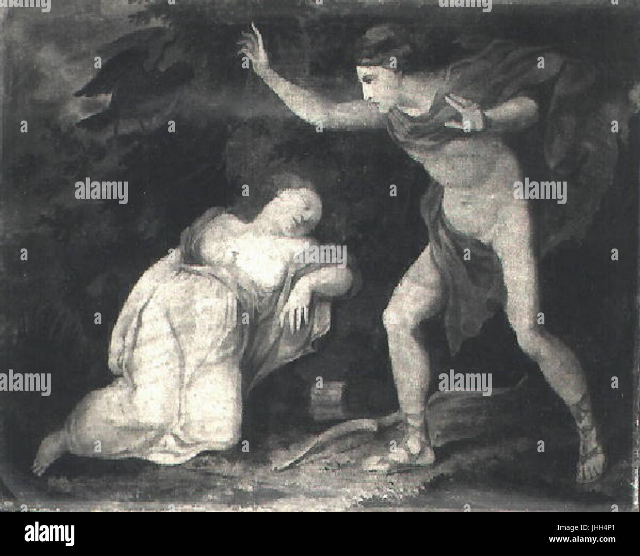 Pyramus thisbe drawing hi-res stock photography and images - Alamy