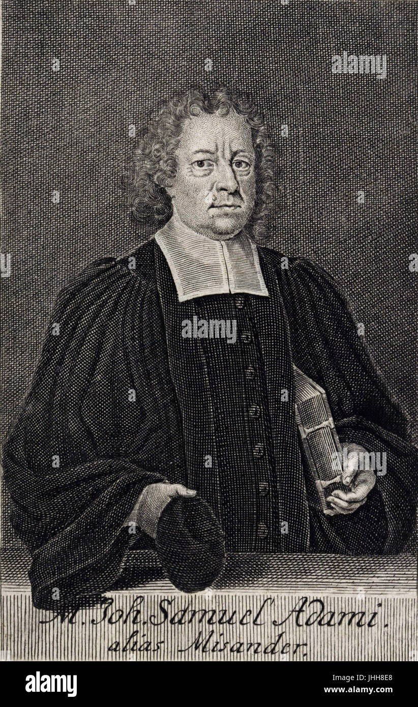 Johann Samuel Adami Stock Photo Alamy