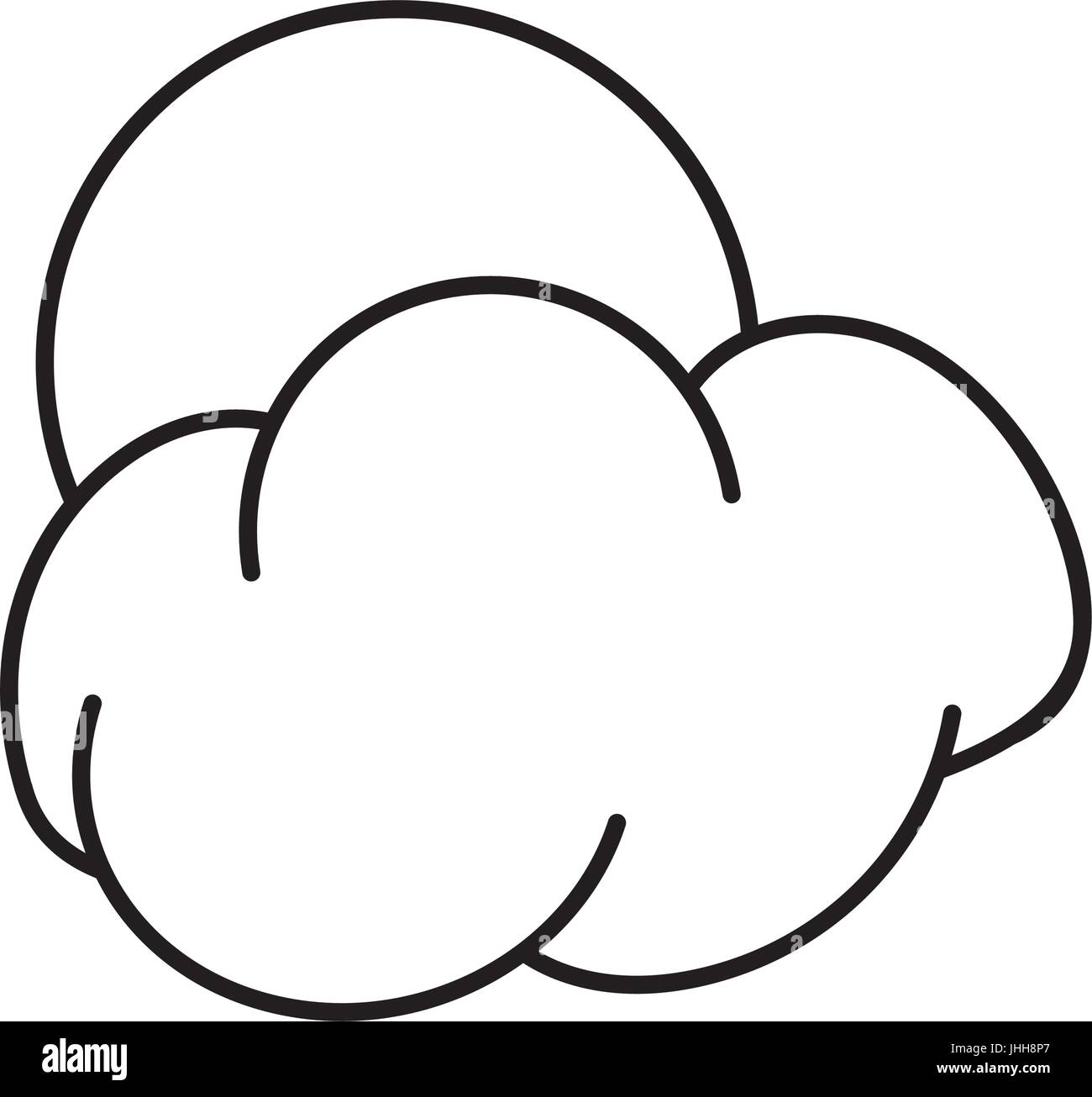 cloud and sun icon Stock Vector Image & Art - Alamy