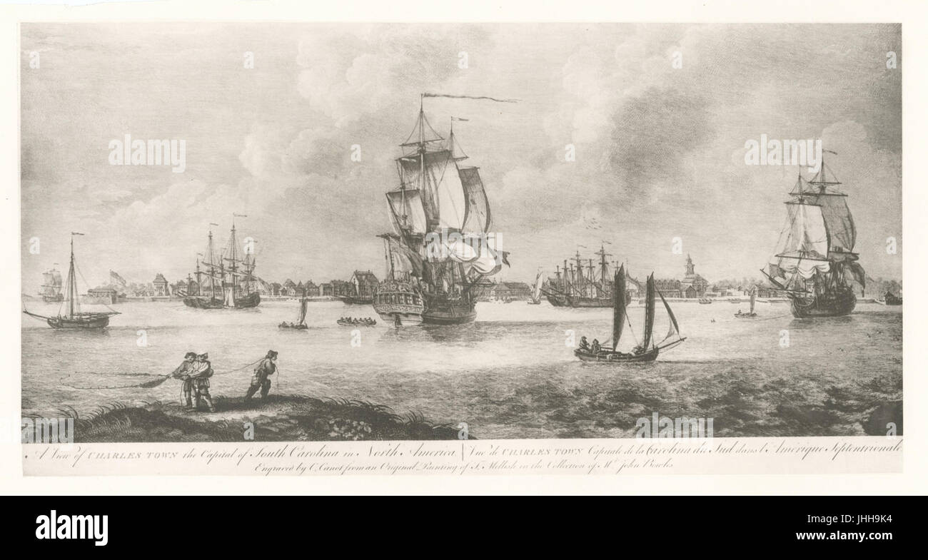 A view of Charles Town the Capital of South Carolina (NYPL NYPG96-F24 ...
