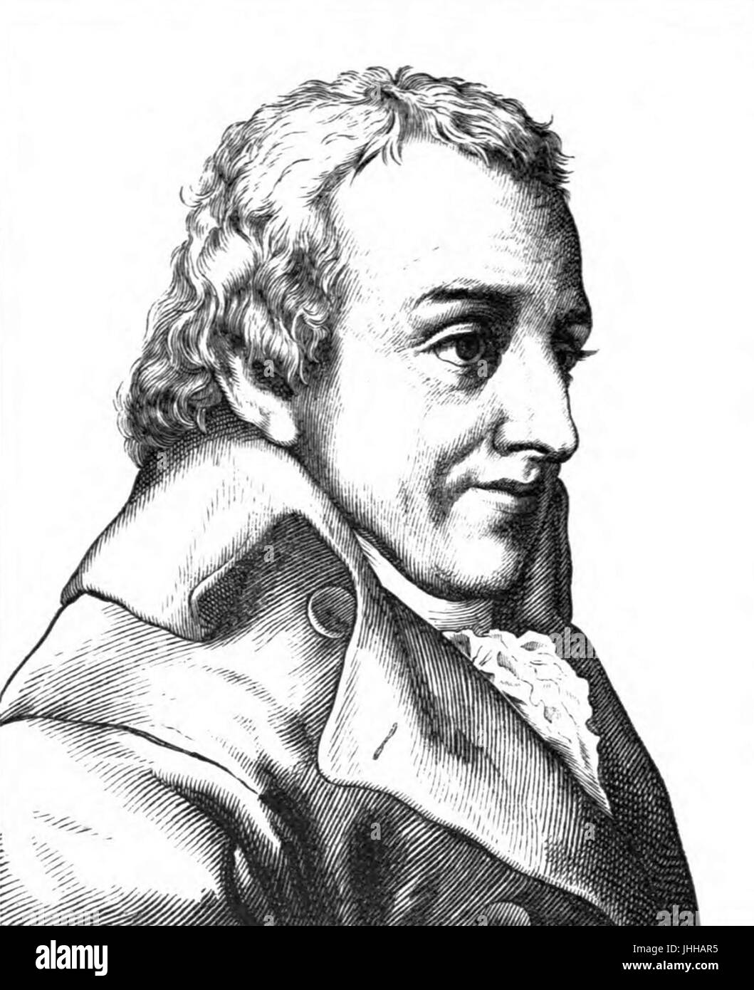Johann Gottlieb Fichte Stock Photo