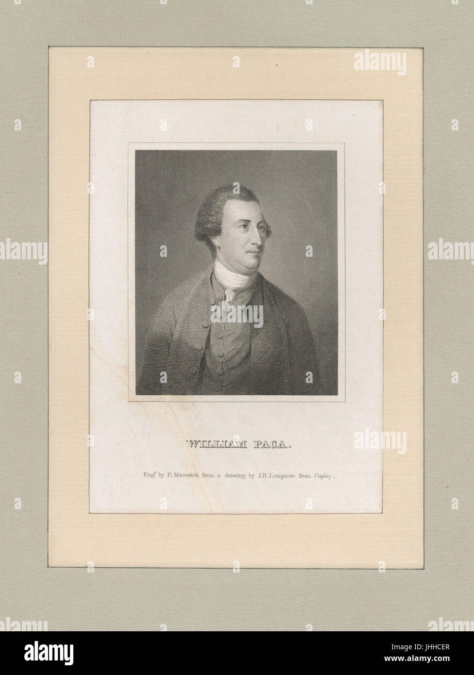 William Paca (NYPL b13049823-421285) Stock Photo