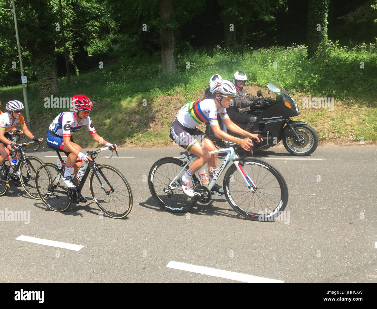 2016 Boels Rental Ladies Tour (climb before 1st passage) (27214713921) Stock Photo