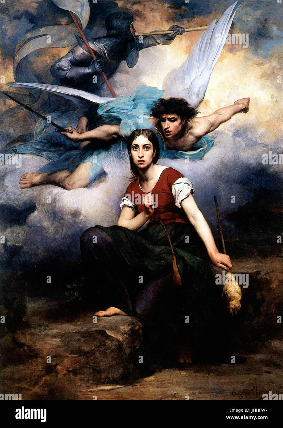 Jeanne d' Arc (Eugene Thirion Stock Photo Alamy
