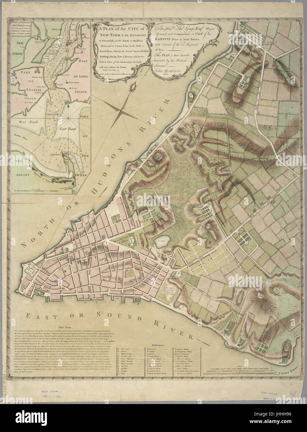 Map of crown point new york hires stock photography and images Alamy