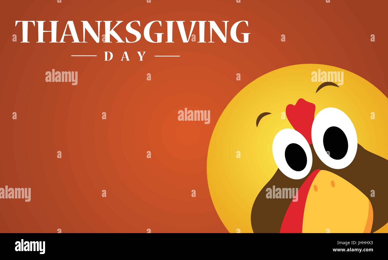 Happy Thanksgiving day with turkey background Stock Vector Image & Art ...