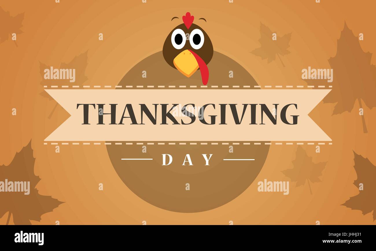 Thanksgiving day with maple background Stock Vector Image & Art - Alamy